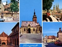 Razglednica Zagreb 1989. godine